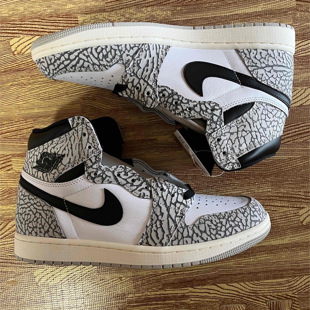 Nike Air Jordan 1 White Cement 27.5cm ☆お求めやすく価格改定