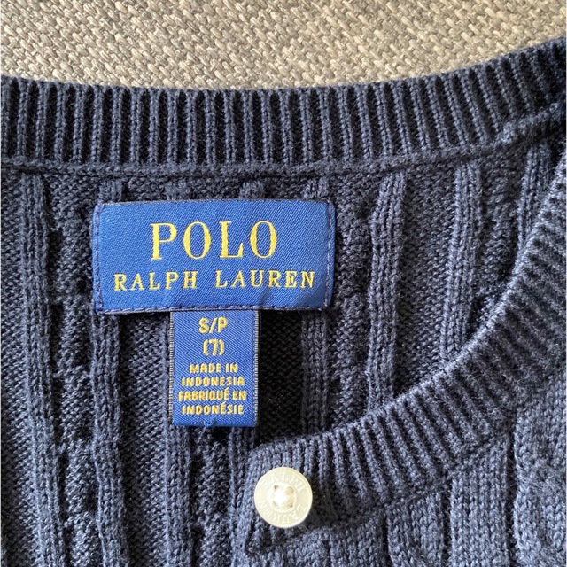 Ralph Lauren(ラルフローレン)のラルフローレン 130 140 ワンピース カーディガン 発表会 受験 入学式 キッズ/ベビー/マタニティのキッズ服女の子用(90cm~)(ワンピース)の商品写真