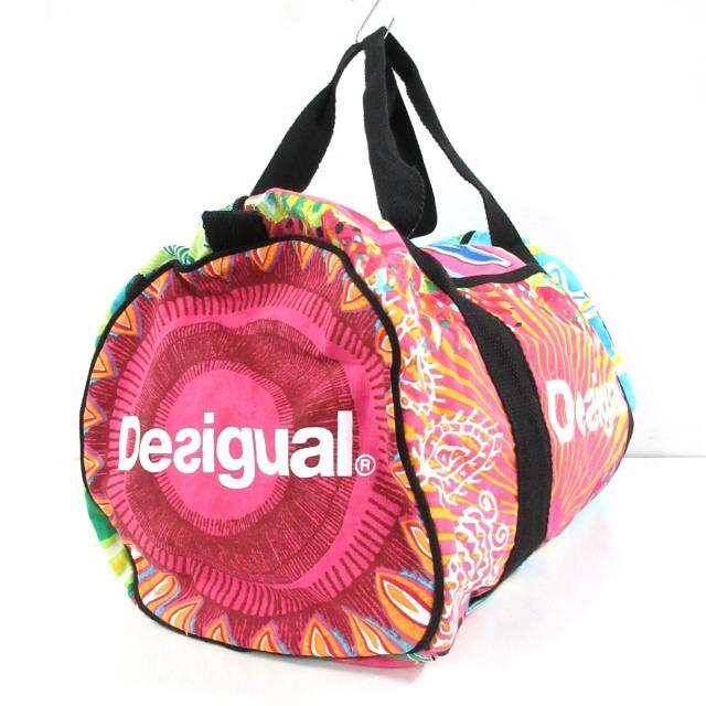 DESIGUAL - デシグアル ボストンバッグ - キャンバスの通販 by ブラン ...