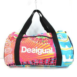 DESIGUAL - デシグアル ボストンバッグ - キャンバスの通販 by ブラン ...