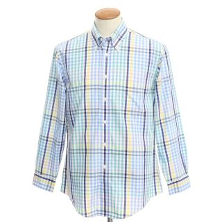 ブルックスブラザース(Brooks Brothers)の【中古】【未使用】ブルックスブラザーズ Brooks Brothers チェック ボタンダウンシャツ【サイズM】【メンズ】(シャツ)