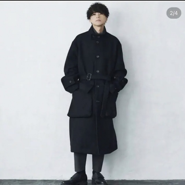 stein - stein OVER SLEEVE STAND COLLAR COATの通販 by shop