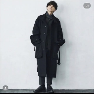 stein - stein OVER SLEEVE STAND COLLAR COATの通販 by shop