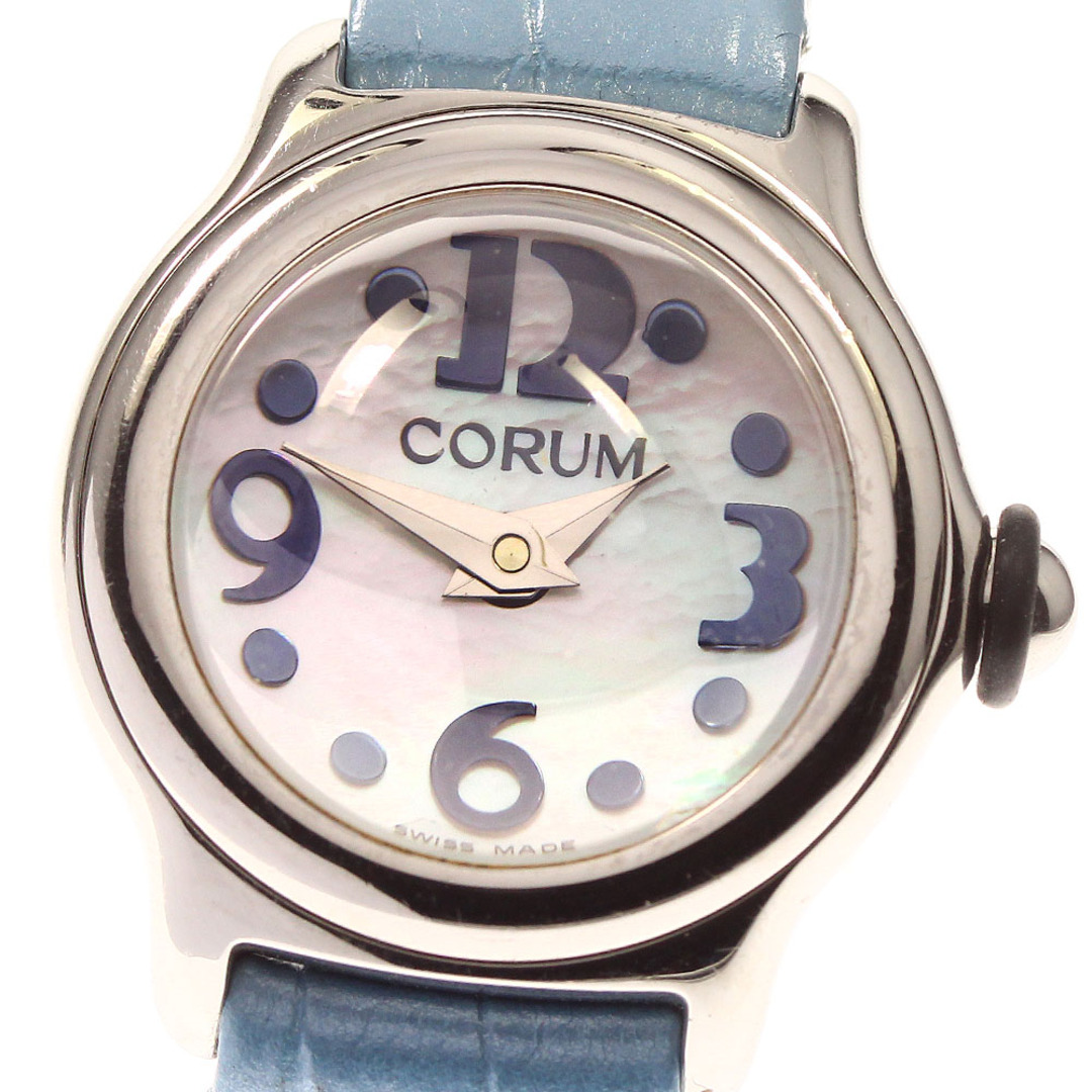 ☆訳あり ★保証書付き【CORUM】コルム ミニバブル 101.150.20 クォーツ レディース_741397【ev15】