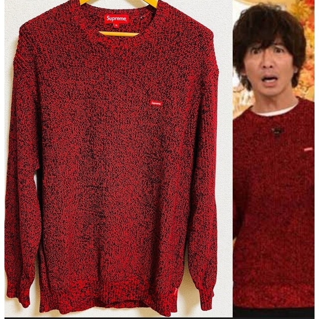 【木村拓哉着用】Supreme Melange Rib Knit Sweaterニット/セーター