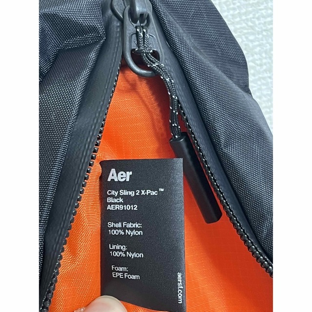 【新品未使用】Aer City Sling 2 XPac限定版 メンズのバッグ(ボディーバッグ)の商品写真