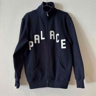 パレス(PALACE)の美品Palace完売ジップアップスエットSネイビー(スウェット)