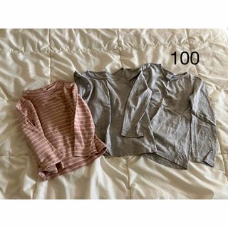 ザラキッズ(ZARA KIDS)のグレーロンTまとめ売り100(Tシャツ/カットソー)