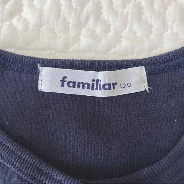 familiar(ファミリア)のfamiliar 120センチ カーディガン キッズ/ベビー/マタニティのキッズ服女の子用(90cm~)(カーディガン)の商品写真