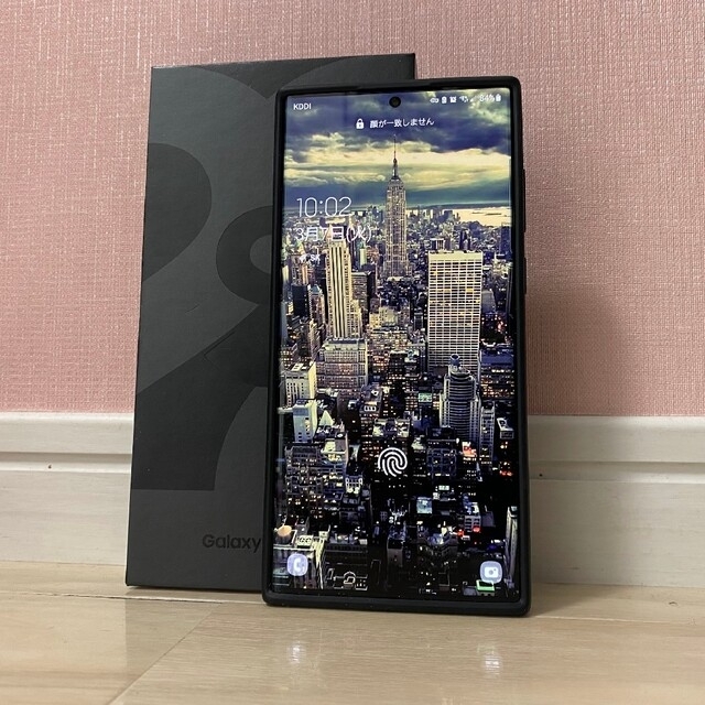 オカムラ直営 【美品】Galaxy S22 Ultra ファントムブラック 256 GB au