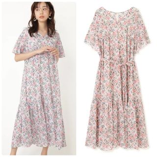 ジルスチュアート(JILLSTUART)のJillstuart ララフラワーワンピース(ロングワンピース/マキシワンピース)