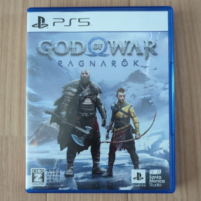 PlayStation(プレイステーション)のGOD OF WAR RAGNAROK  ゴッドオブウォーラグナロク　PS5 エンタメ/ホビーのゲームソフト/ゲーム機本体(家庭用ゲームソフト)の商品写真