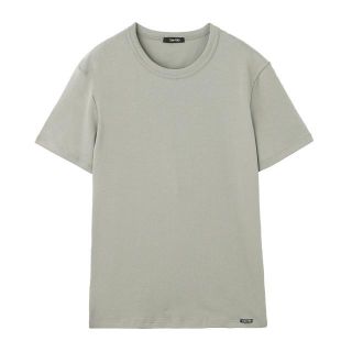 トムフォード(TOM FORD)のTOM FORD トムフォード クルーネック Tシャツ【返品交換不可】 メンズ CONCRETE(Tシャツ/カットソー(半袖/袖なし))