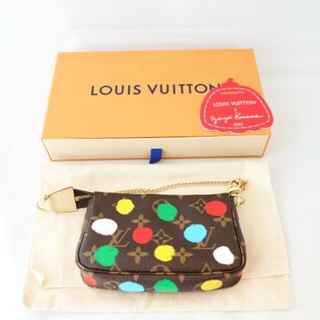 LOUIS VUITTON - REN様ヴィトン 草間彌生 YK ミニ ポシェット アクセソワール モノグラム