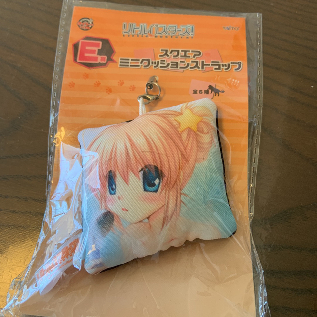 【リトルバスターズ】スクエアミニクッションストラップ★未開封商品 エンタメ/ホビーのおもちゃ/ぬいぐるみ(キャラクターグッズ)の商品写真