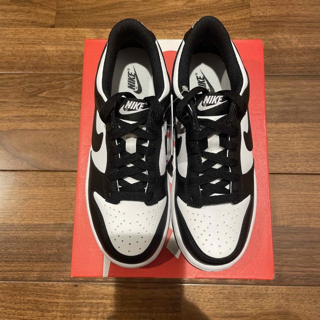 NIKE ナイキ ダンクロー ホワイト/ブラック パンダの通販 by