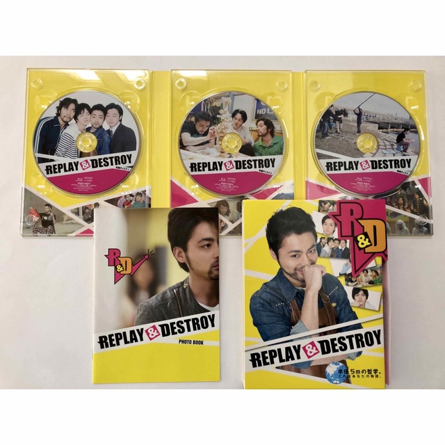 REPLAY&DESTROY リプレイアンドデストロイ ブルーレイ 3枚組 エンタメ/ホビーのDVD/ブルーレイ(TVドラマ)の商品写真