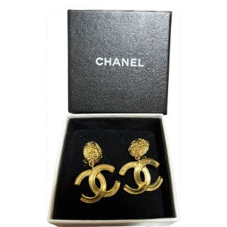 CHANEL - 【試着のみ極美品】CHANEL フラワーココマークイヤリング