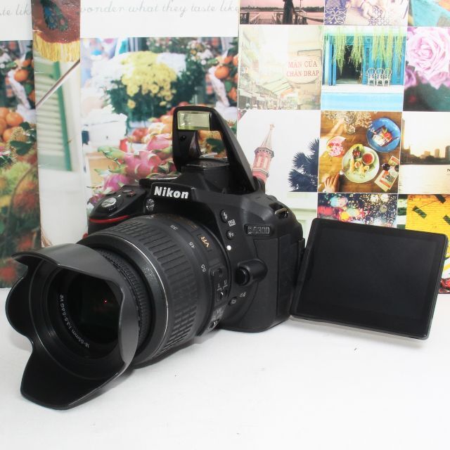 ❤️手ぶれ補正内蔵レンズ&新品カメラバッグ付き❤️Nikon D5300❤️39ω