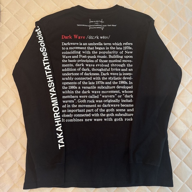 TAKAHIRO MIYASHITA THE SOLOIST.(タカヒロミヤシタザソロイスト)のタカヒロミヤシタザソロイスト　ロンT メンズのトップス(Tシャツ/カットソー(七分/長袖))の商品写真
