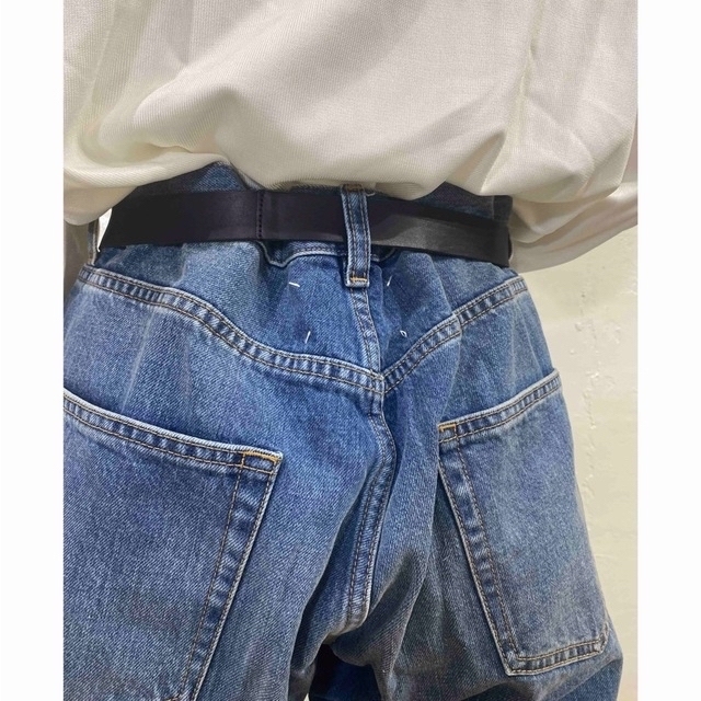 Maison Martin Margiela(マルタンマルジェラ)のMAISON MARGIELA BIGデニムパンツ レディースのパンツ(デニム/ジーンズ)の商品写真