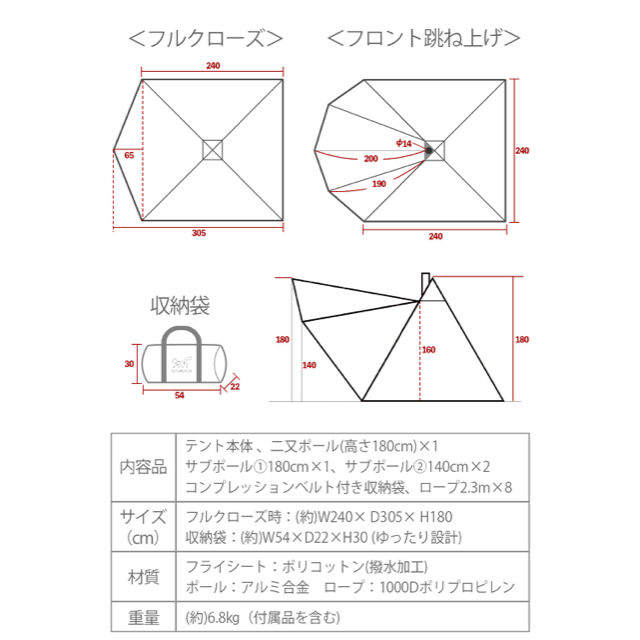 ★★★FUTURE FOX-PENTA TC素材  新品未使用★★★