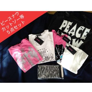 ピースナウ(PEACE NOW)の【PEACE NOW】カットソー等５点セット(カットソー(半袖/袖なし))