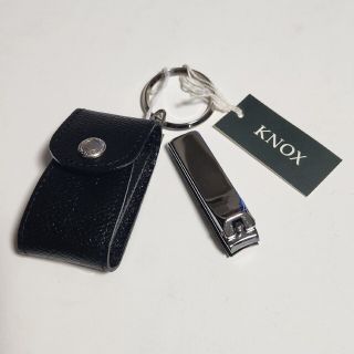 ノックス　KNOX　爪切り　レザーキーホルダー付き(爪切り)