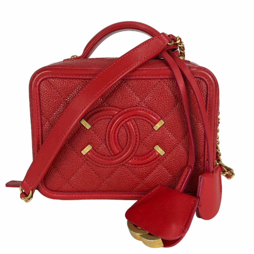 シャネル CHANEL CCフィリグリーバニティバッグ ショルダーバッ