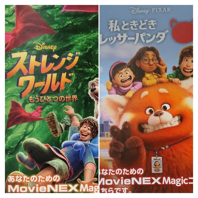 Disney(ディズニー)のストレンジワールド　もうひとつの世界MOVIENEXデジタルコピーマジックコード エンタメ/ホビーのDVD/ブルーレイ(キッズ/ファミリー)の商品写真