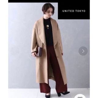 UNITED TOKYO - ノーカラーコート UNITED TOKYOの通販 by ゆん's shop