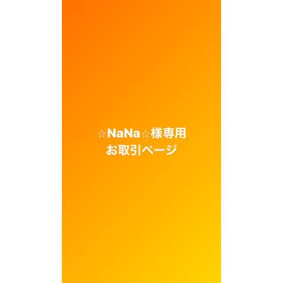 ⭐︎NaNa⭐︎様専用　お取引商品(その他)