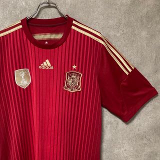 アディダス(adidas)のadidasアディダス 2010 スペイン代表 半袖 ホーム ユニフォーム(応援グッズ)