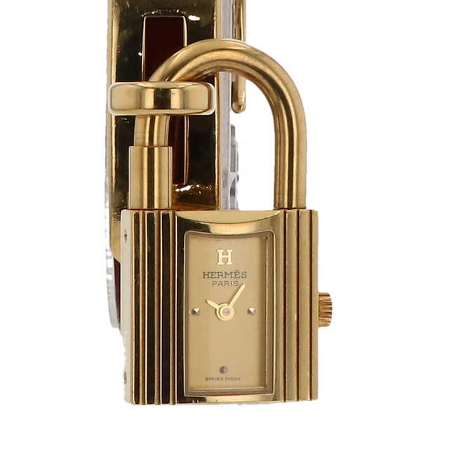 全日本送料無料 Hermes 【中古】 レディース クォーツ KE1.201 ケリー