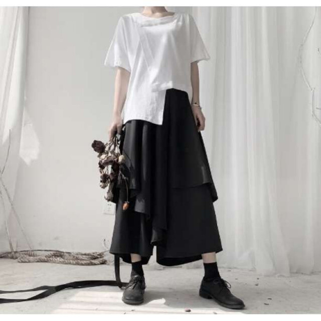 SALE/76%OFF】 人気上昇中 袴パンツ ユニセックス レディース