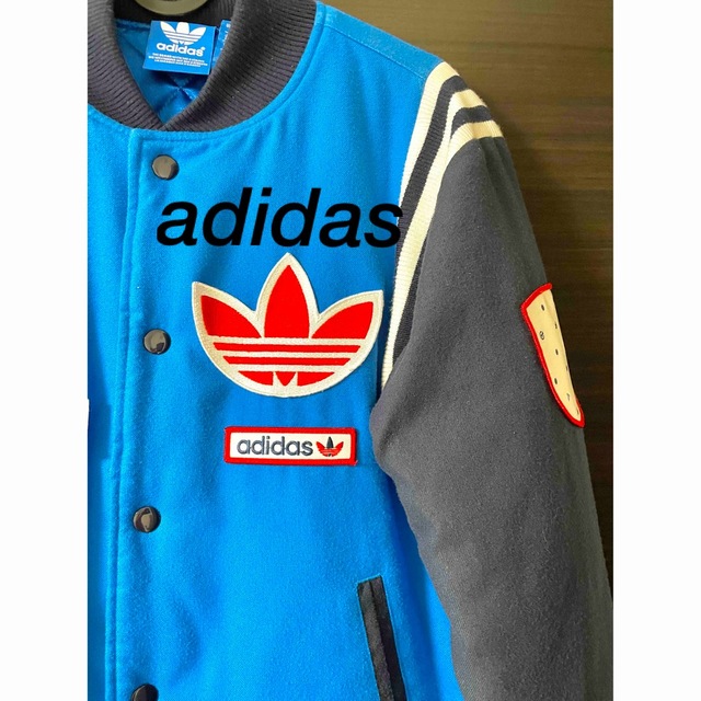 adidas(アディダス)のadidas アディダス　ブルーブラック　スタジャン メンズのジャケット/アウター(スタジャン)の商品写真