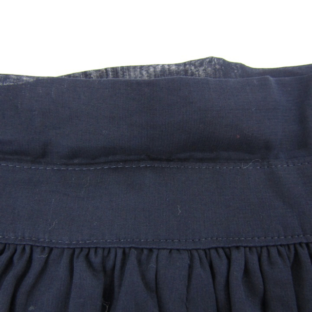 23区(ニジュウサンク)の23区 大きいサイズ ひざ丈スカート ガーゼ シフォン 日本製 無地 46サイズ レディースのスカート(ひざ丈スカート)の商品写真