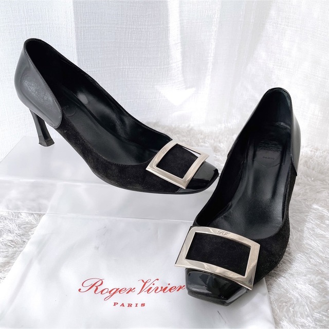 roger vivier ロジェヴィヴィエ　ヒール　パンプス　フラットシューズ