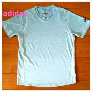 アディダス(adidas)のadidas 半袖Tシャツ カットソー 速乾 メンズMサイズ(Tシャツ/カットソー(半袖/袖なし))