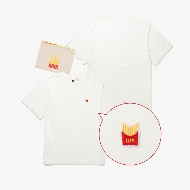 BTS マクドナルド コラボ Tシャツ Mサイズ-