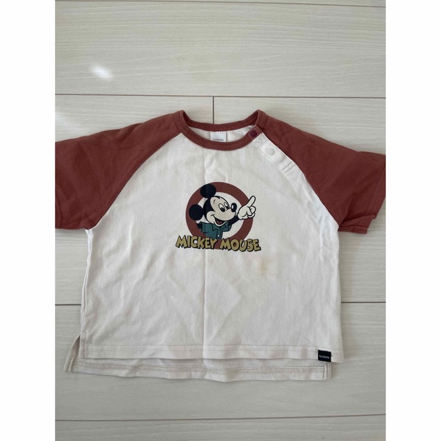 futafuta(フタフタ)のフタフタ　ミッキー　Tシャツ キッズ/ベビー/マタニティのキッズ服男の子用(90cm~)(Tシャツ/カットソー)の商品写真