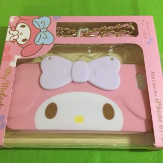 マイメロ ロングチェーン iPhone6/6s対応 ピンク マイメロディ(iPhoneケース)