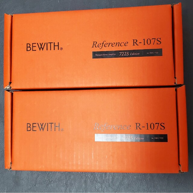 上質 限定生産 BEWITH R-107S BS01 Limited パワーアンプ rauquen.cl