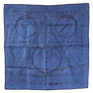 Hermes - HERMES カレ90 AXIS MUNDI 世界の中心軸 スカーフの通販|ラクマ