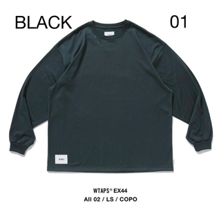 ダブルタップス(W)taps)のWTAPS 22SS ALL 02 LS COPO BLACK 01(Tシャツ/カットソー(七分/長袖))