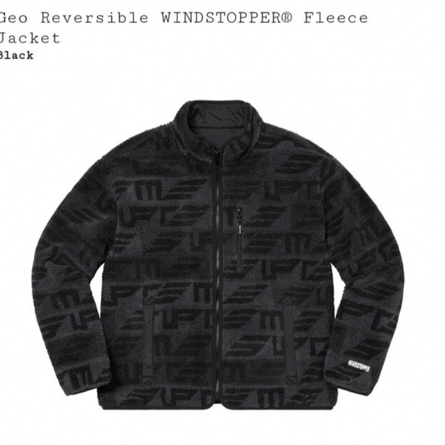 Supreme(シュプリーム)のGeo Reversible WINDSTOPPER Fleece Jacket メンズのジャケット/アウター(ブルゾン)の商品写真