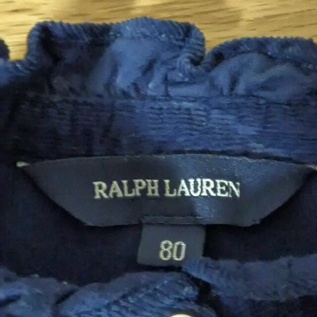 Ralph Lauren(ラルフローレン)のラルフローレン 80 ネイビー キッズ/ベビー/マタニティのベビー服(~85cm)(ワンピース)の商品写真
