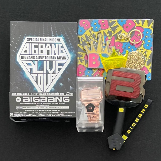 BIGBANG ALIVE 初回DVD グッズセット