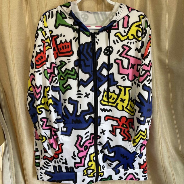 KEITH HARING(キースヘリング)のKumakuma様用キースヘリング大きなサイズメンズ　パーカー　３Lサイズ レディースのトップス(パーカー)の商品写真