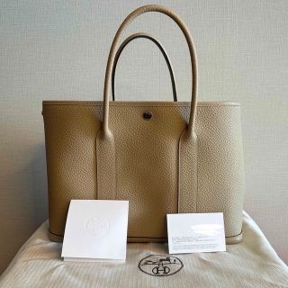 エルメス ガーデンパーティ ハンドバッグ(レディース)(ベージュ系)の ...